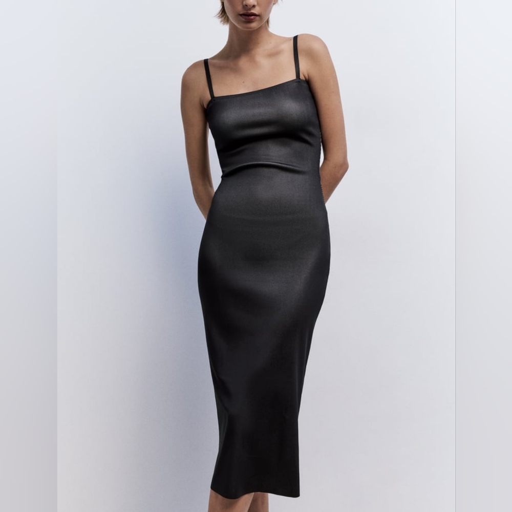 ZARA FITTED KNIT DRESS